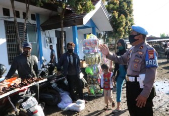 Satgas Aman Nusa Polda Bengkulu Gelar Patroli Dikawasan Wisata dan Pasar