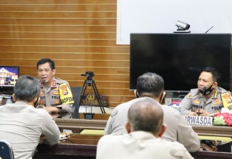 Kapolda Bengkulu Gelar Tatap Muka Bersama Satker Itwasda