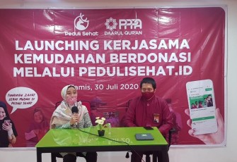 Launching Kerjasama Laznas PPPA Daarul Qur'an dan PeduliSehat.ID