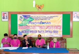 Pembagian BLT DD Kalidawe Tahap 4 dan 5 Berjalan Kondusif