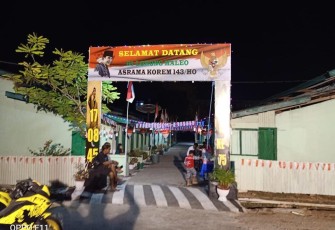 Lorong Asrama Korem Penuh Warna