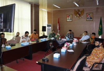 Pemkab Rejang Lebong Bahas Pendisiplinan Protokol Kesehatan