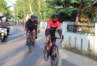 Gowes “Ceria” Pantau Kamtibmas