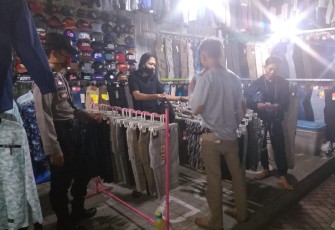 Satgas Aman Nusa Sosialisasi di Kawasan Pasar Bang Mego