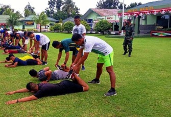 Kodim 1310/Bitung Gelar Pembinaan Calon Siswa Secaba PK Tahun 2020