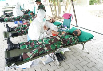 Donor Darah Korem 143/HO
