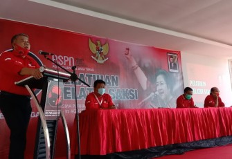 BSPN PDIP Jatim Didik 175 Pelatih Saksi