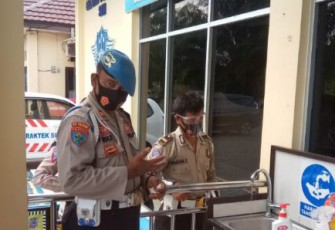 Sie Propam Polres Bengkulu Selatan Razia Protokol Kesehatan