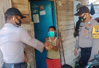 Polres Bintan Buka Dapur Umum Tetap Bagikan Makanan ke Masyarakat