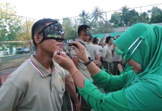 Kodim 0315/Bintan Gelar Berbagai Lomba Permainan Rakyat