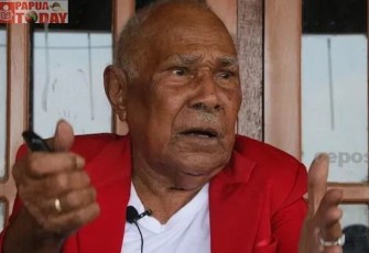 Ketua BMP Ondoafi Ramses Ohee. Foto:(papuatoday.id)