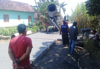 DPUBM Kabupaten Malang Genjot Pembangunan Infrastruktur di Pedesaan