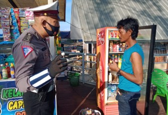 Satgas Polda Bengkulu Himbau Masyarakat Patuhi Protokol Kesehatan