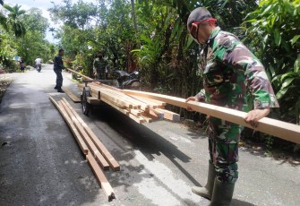 Kodim Aceh Barat Rehab Rumah Tidak Layak Huni