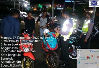 Polres Bengkulu Terjunkan Polantas di Jalan S Parman