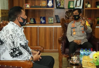 PGRI Provinsi Bengkulu Silaturahmi dan Audiensi Bersama Kapolda