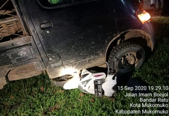 Pasca terjadi tabrakan