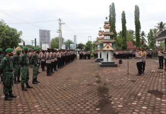  Polda Bengkulu dan Jajaran Terjunkan 1821 Personil Untuk Pengamanan 