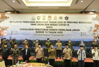 Deklarasi Pilkada Serentak Aman Covid-19