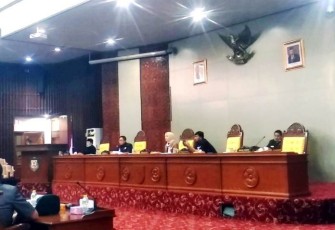 Paripurna DPRD Provinsi Bengkulu 