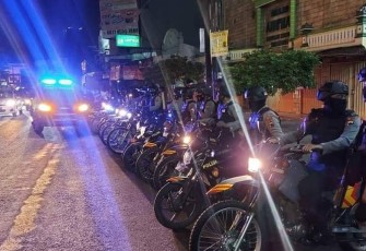 Polresta Surakarta menggelar razia malam.