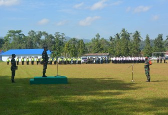 Apel Gelar Pasukan Pam VVIP RI 1 Di Wilayah Provinsi Sultra