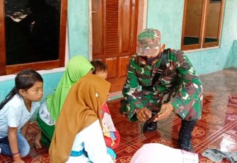 Satgas, ia menyempatkan diri untuk terus menebar motivasi belajar kepada para siswa-siswi melalui daring dan juga menghimbau warga Kalinusu agar patuh Protokol Kesehatan (Prokes). Selasa, 20/10/2020