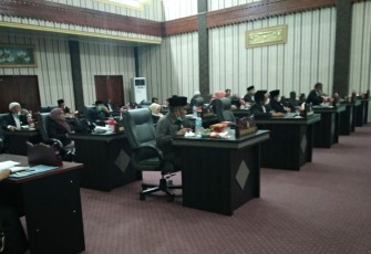 Rapat Paripurna DPRK Aceh Singkil 