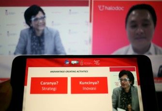 Dialog Produktif bertema “Berinovasi dan Optimis Meningkatkan Usaha di Masa Pandemi"