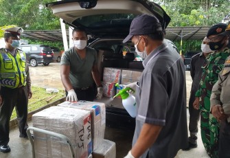 Kertas Surat Suara Pilkada Bintan Sudah Tiba di Kantor KPU Bintan