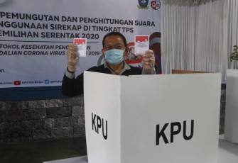Pjs Bupati Bintan Buralimar Ikuti Simulasi Pemungutan dan Penghitungan Suara