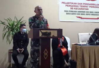 Danramil 1310-05/Kauditan Kapten Inf Djohn Datangmanis