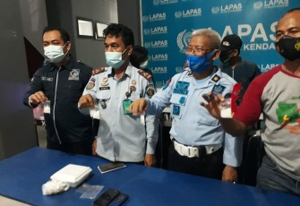 Lapas Kelas IIA Kendari Kembali Gagalkan Penyelundupan Narkotika Jenis Shabu