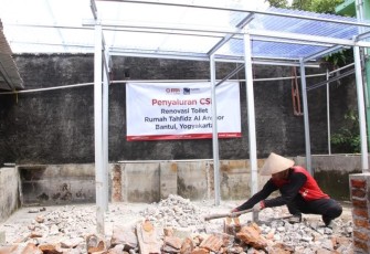 PPPA Daarul Quran Gandeng Mandiri Amal Insani Perbaiki Sanitasi Rumah Tahfidz