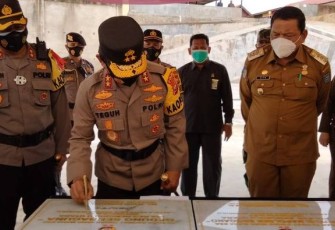 Kapolda Bengkulu Irjen Pol Drs Teguh Sarwono M Si Resmikan Polsek Enggano