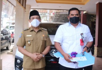 Pemkot Hibahkan 1 Unit Mobil Untuk Dit Reskrimsus Polda Bengkulu