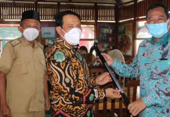 Wakil Bupati Muaro Jambi Bambang Bayu Suseno Saat Berkunjung ke Kota Bengkulu
