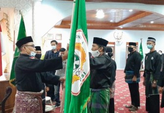 Acara Pelantikan Pengurus Ikatan Pencak Silat Indonesia (IPSI) Kota Bengkulu Periode 2020-2024