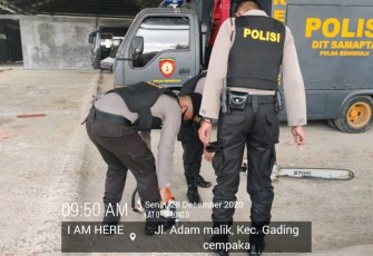  Samapta Polda Bengkulu Cek Peralatan dan Kendaraan Secara Berkala