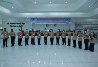 Sekdakab Asahan Buka Kegiatan Jambore Cabang Asahan Tersebar Tahun 2020