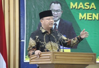 Sampaikan Sambutan pada Kuliah Umum bertajuk Disrupsi, Gubernur Rohidin Pesankan Ini
