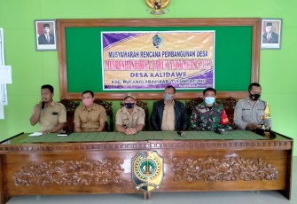 Pemdes Kalidawe Gelar MusrenbangDes Penyusunan RKP Tahun 2022