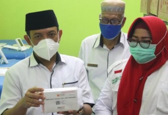 Kota Bengkulu Terima 9040 Vaksin Sinovac