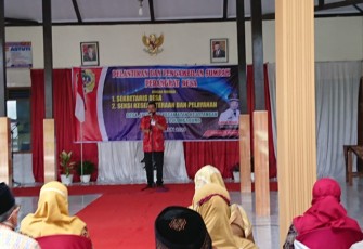 Pelantikan Perangkat Desa Jatidowo Berlangsung Hikmat Dengan Protokol Kesehatan 