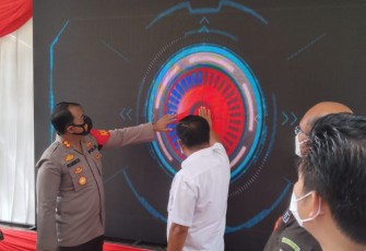 Polres Bitung Launching Aplikasi Si Mapalus