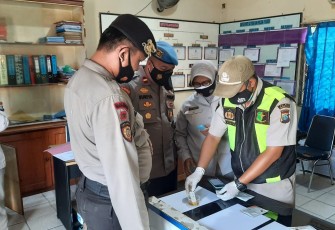 Personel Polres Tanjung Pinang di Cek Urine Secara Acak