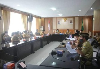 Rapat Persiapan Pelantikan Bupati/Wakil Bupati Terpilih se-Provinsi Bengkulu 