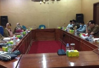 Hearing DPRD Kota Bengkulu Bersama Disnaker Kota Bengkulu