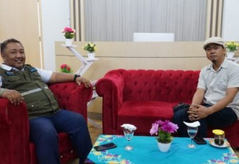 Dian Salah Satu Pelaku UMKM Saat Menghadiri Acara di HDTv Yang dipandu Oleh Host Hendry Lukito