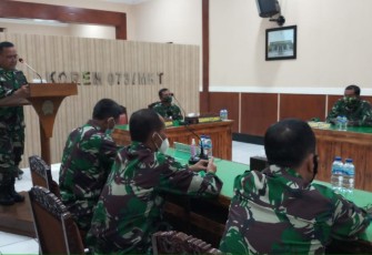 Tim Wasrik dari Itdam IV/Diponegoro yang dipimpin oleh, Kolonel Inf Samsul Bakhri, S.Sos., M.M., melaksanakan tugas dan fungsinya dalam melakukan pengawasan dan pemeriksaan di Korem 073/Makutarama. Kamis (4/2/2021).